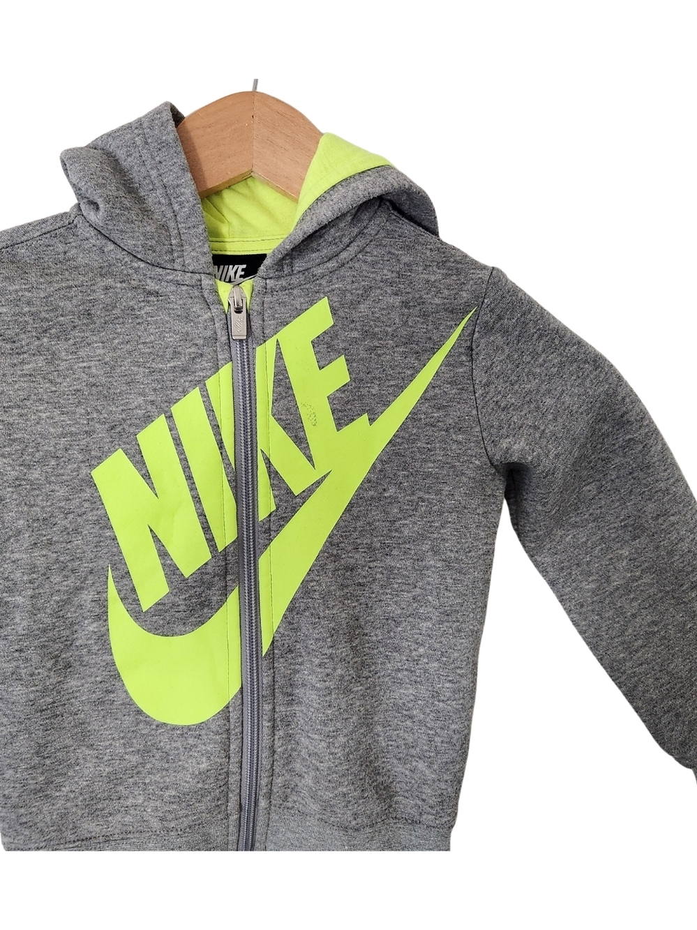 Tiddler Boys Nike Sweater Zip Hoodie - Picture 2 of 3